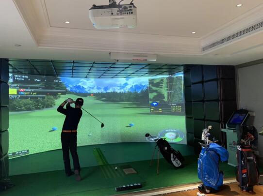 韓國原裝進口wingStar-WS6型模擬高爾夫